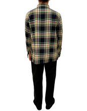 Carica l'immagine nel visualizzatore di Gallery, Camicia a quadri in flanella vintage taglia M