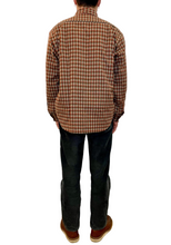 Carica l'immagine nel visualizzatore di Gallery, Camicia a quadri misto lana vintage taglia L