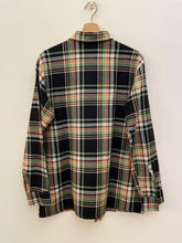 Carica l'immagine nel visualizzatore di Gallery, Camicia a quadri in flanella vintage taglia M