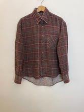 Carica l'immagine nel visualizzatore di Gallery, Camicia a quadri in flanella vintage taglia M