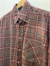 Carica l'immagine nel visualizzatore di Gallery, Camicia a quadri in flanella vintage taglia M