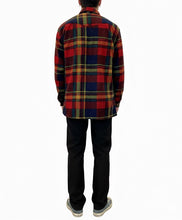 Carica l'immagine nel visualizzatore di Gallery, Camicia a quadri in pile vintage taglia L