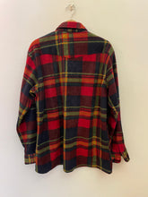 Carica l'immagine nel visualizzatore di Gallery, Camicia a quadri in pile vintage taglia L