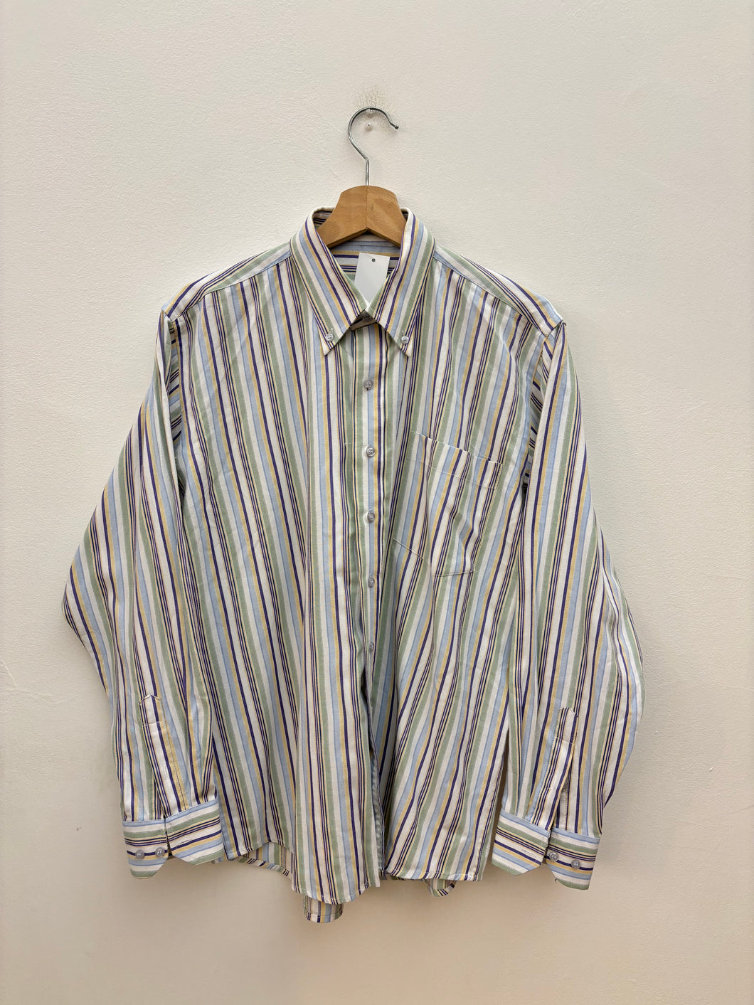 Camicia righe multi vintage tg. M
