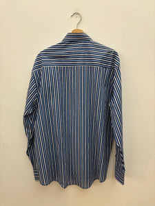 Camicia Righe vintage blu/bianca/azzurra tg. L
