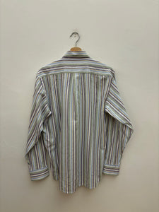 Camicia righe multi vintage tg. M