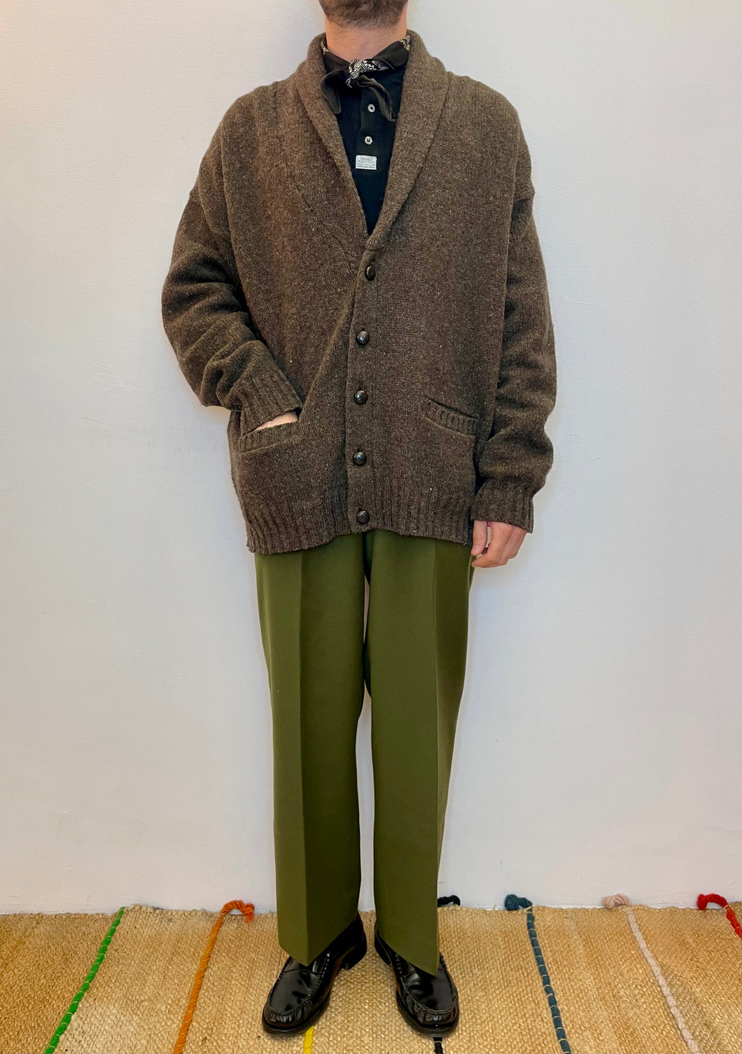 Cardigan Eddie Bauer vintage taglia XL