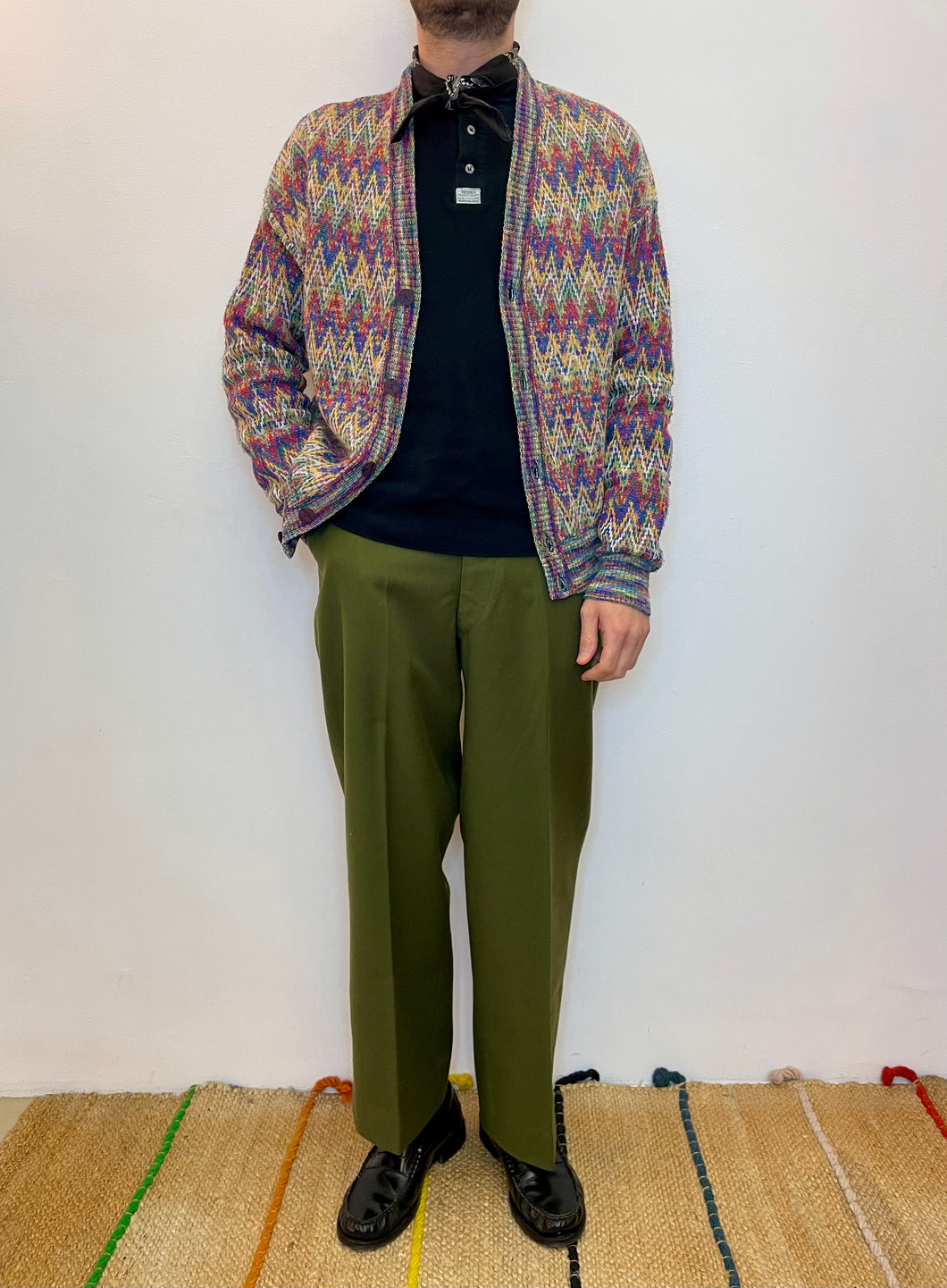 Cardigan stile Missoni vintage taglia M