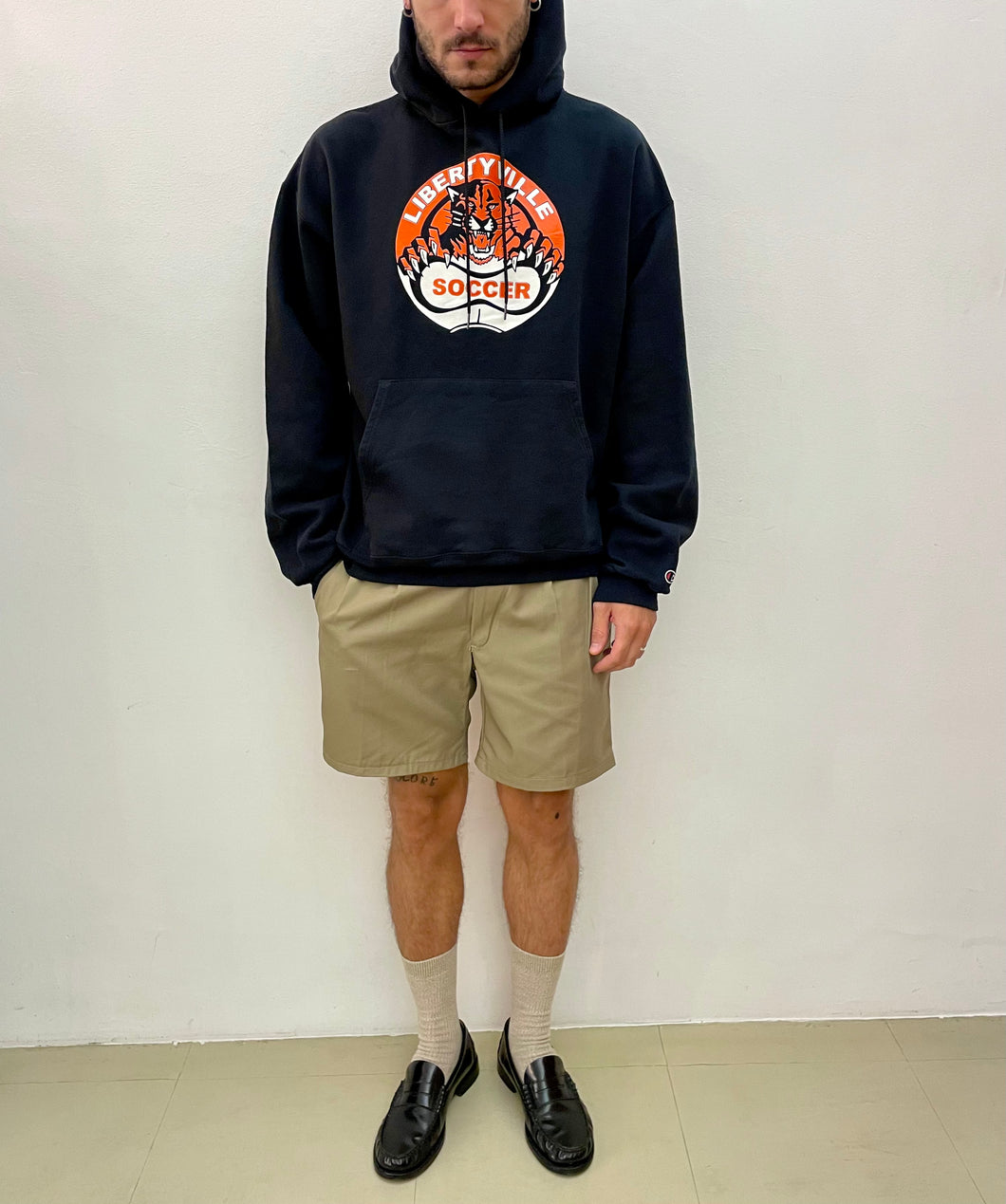 Felpa college Champion vintage taglia L