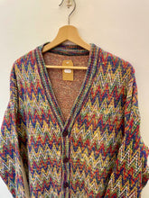 Carica l&#39;immagine nel visualizzatore di Gallery, Cardigan stile Missoni vintage taglia M
