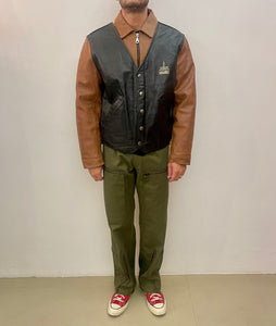 Giacca in vera pelle Durango vintage taglia M