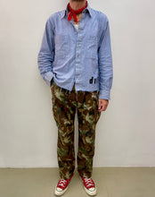 Carica l&#39;immagine nel visualizzatore di Gallery, Pantalone cargo battaglione San Marco italian navy vintage taglia L
