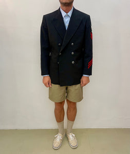 Blazer marina militare Stati Uniti anni 70 vintage taglia L