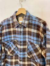 Carica l&#39;immagine nel visualizzatore di Gallery, Camicia a quadri in flanella vintage taglia L
