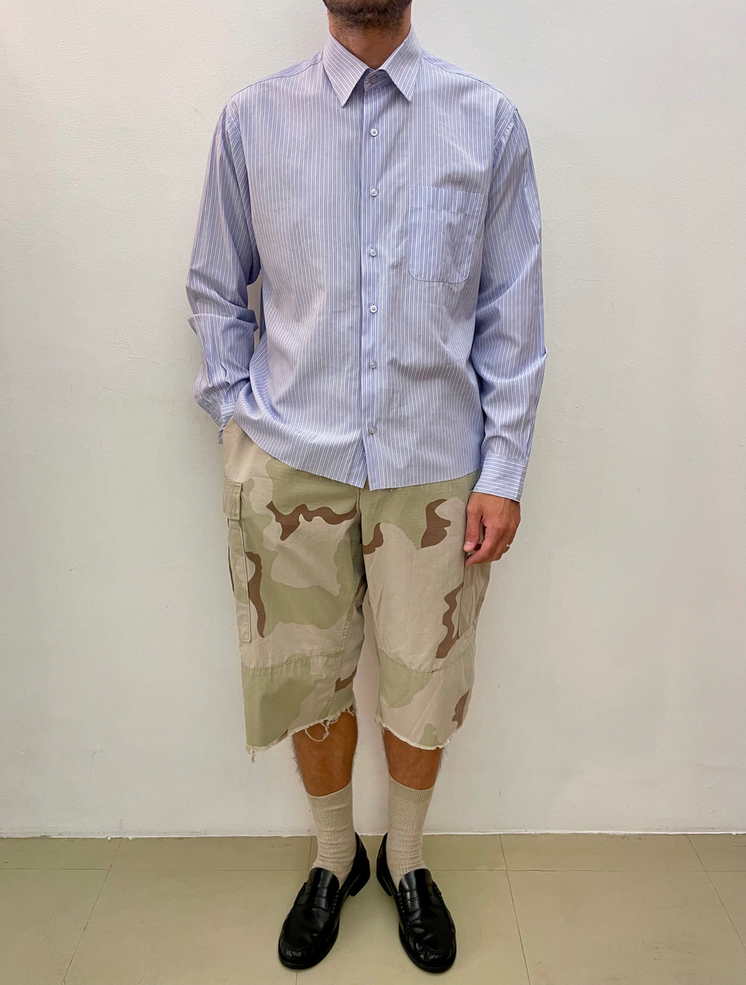 Pantaloncino cargo short us army desert vintage size L