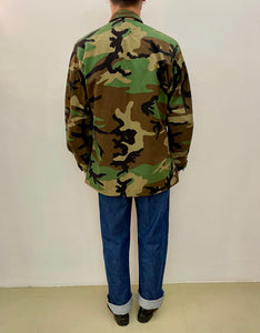 Giacca us army woodland camouflage vintage taglia M