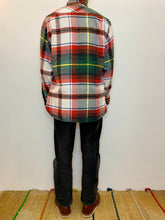 Carica l&#39;immagine nel visualizzatore di Gallery, Camicia a quadri in flanella vintage taglia L
