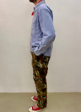 Carica l&#39;immagine nel visualizzatore di Gallery, Pantalone cargo battaglione San Marco italian navy vintage taglia L
