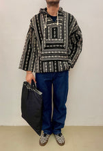 Carica l&#39;immagine nel visualizzatore di Gallery, Maxi shopper handcrafted in denim raw 13 once by pelorosso

