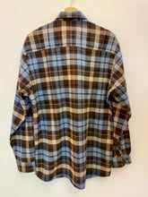 Carica l&#39;immagine nel visualizzatore di Gallery, Camicia a quadri in flanella vintage taglia L
