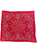 Carica l&#39;immagine nel visualizzatore di Gallery, Bandana elephant fast color Made in usa vintage
