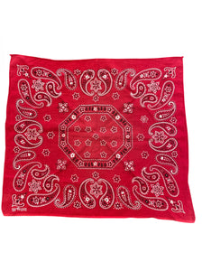 Bandana elephant fast color Made in usa vintage