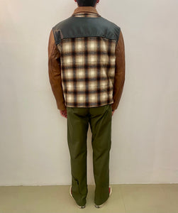 Giacca in vera pelle Durango vintage taglia M
