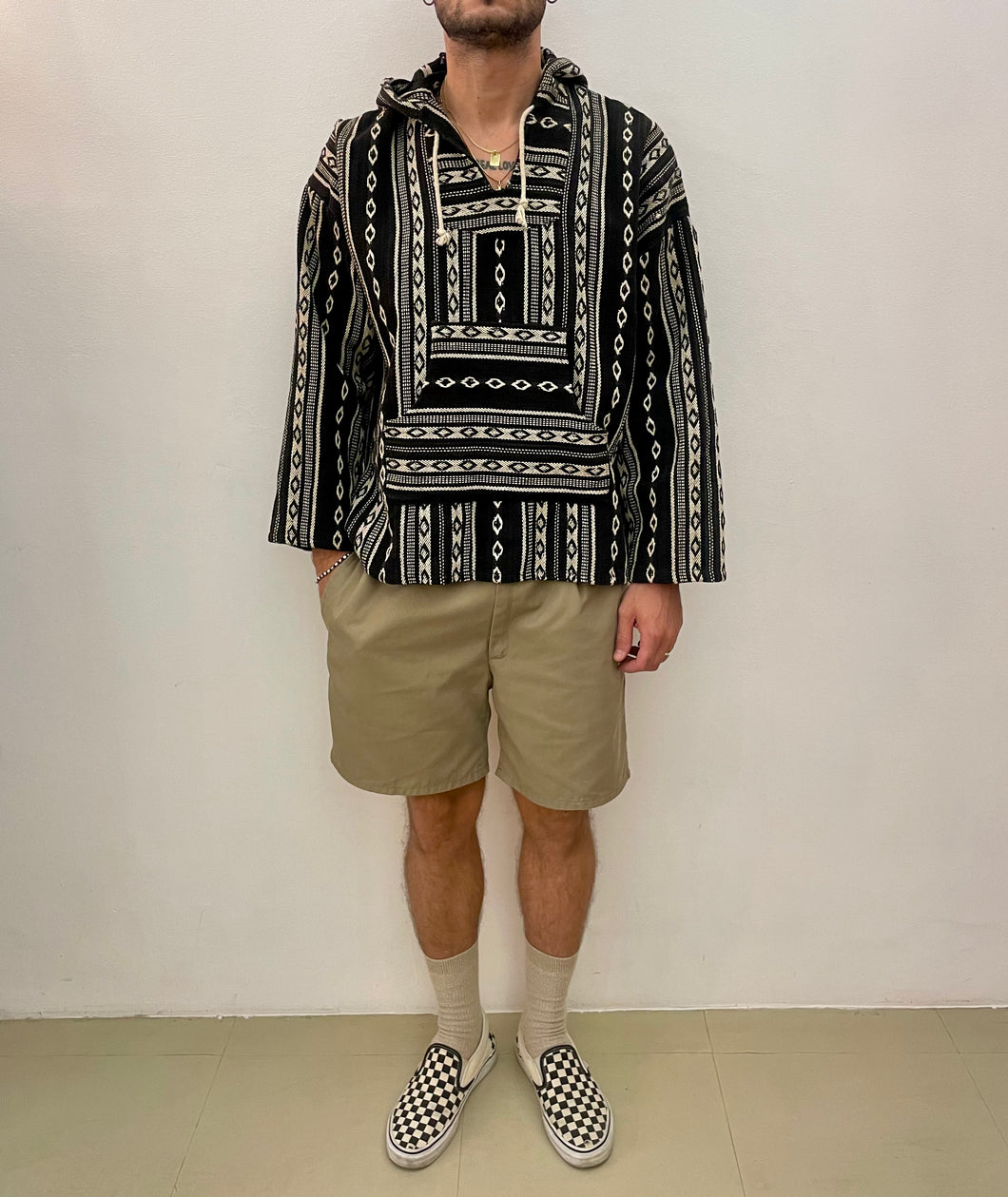 Felpa baja hoodie Sud America vintage taglia M