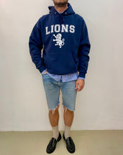 Carica l&#39;immagine nel visualizzatore di Gallery, Felpa college Lions university vintage taglia L
