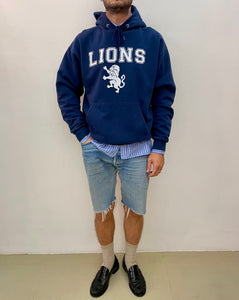 Felpa college Lions university vintage taglia L