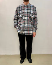 Carica l&#39;immagine nel visualizzatore di Gallery, Camicia quadri flanella vintage taglia XL
