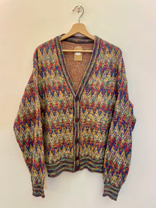 Cardigan stile Missoni vintage taglia M