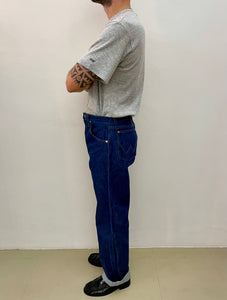 Jeans denim raw Wrangler vintage taglia W 33