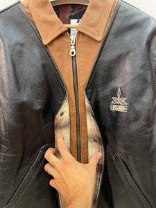 Giacca in vera pelle Durango vintage taglia M