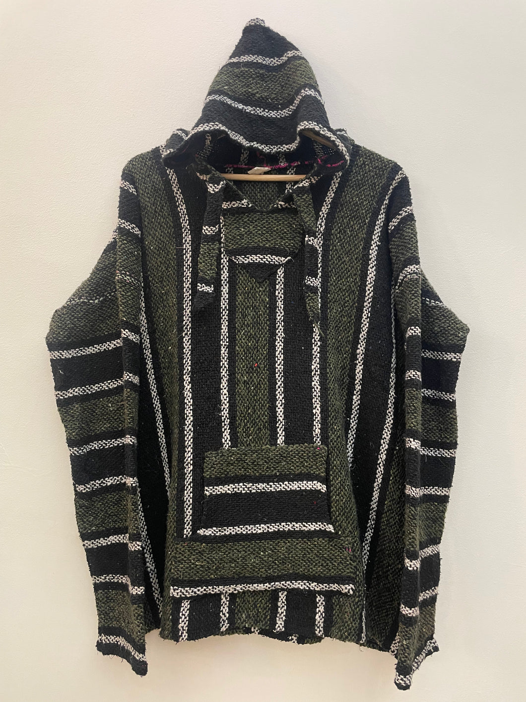 Felpa baja hoodie messicana surfisti vintage taglia L