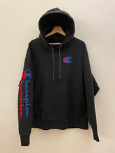 Carica l&#39;immagine nel visualizzatore di Gallery, Felpa hoodie Champion vintage taglia XL
