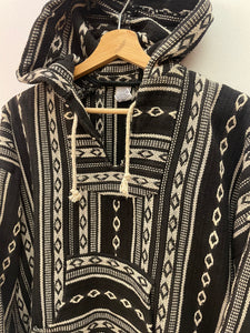 Felpa baja hoodie Sud America vintage taglia M