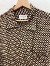 Carica l&#39;immagine nel visualizzatore di Gallery, Camicia geometrica viscosa vintage taglia XXL
