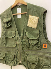Carica l&#39;immagine nel visualizzatore di Gallery, Gilet tecnico multi tasca vintage taglia L
