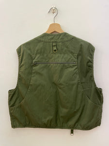 Gilet tecnico multi tasca vintage taglia L