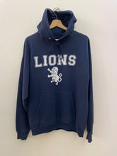 Carica l&#39;immagine nel visualizzatore di Gallery, Felpa college Lions university vintage taglia L
