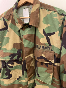 Giacca us army woodland camouflage vintage taglia M
