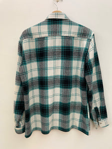 Camicia in flanella a quadri vintage taglia M