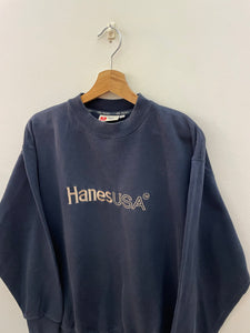 Felpa Hanes usa vintage taglia L