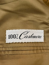 Carica l&#39;immagine nel visualizzatore di Gallery, Blazer senape in cashmere vintage taglia L
