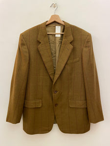 Blazer senape in cashmere vintage taglia L