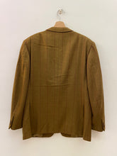 Carica l&#39;immagine nel visualizzatore di Gallery, Blazer senape in cashmere vintage taglia L
