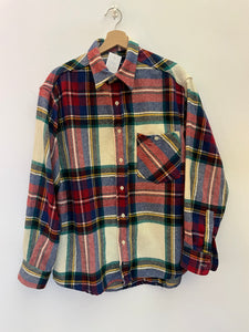Camicia flanella a quadri vintage taglia L