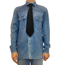 Carica l&#39;immagine nel visualizzatore di Gallery, Cravatta YSL Yves Saint Laurent seta vintage
