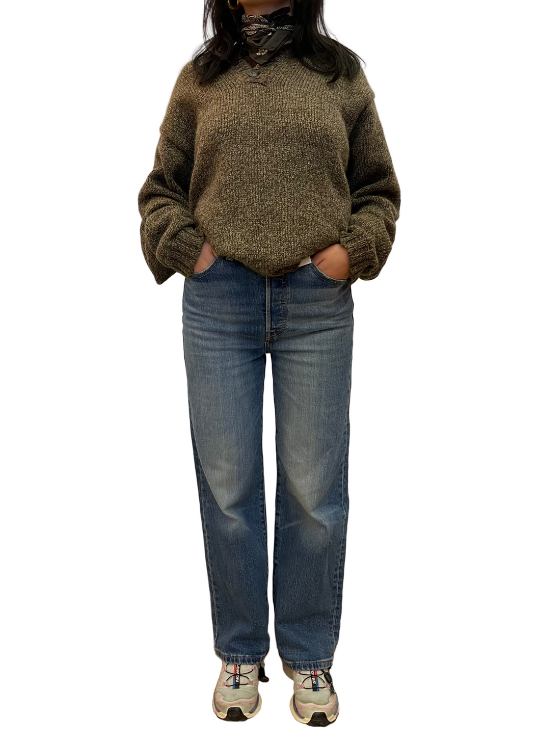 Jeans Levi’s ribcage straight taglia W 25